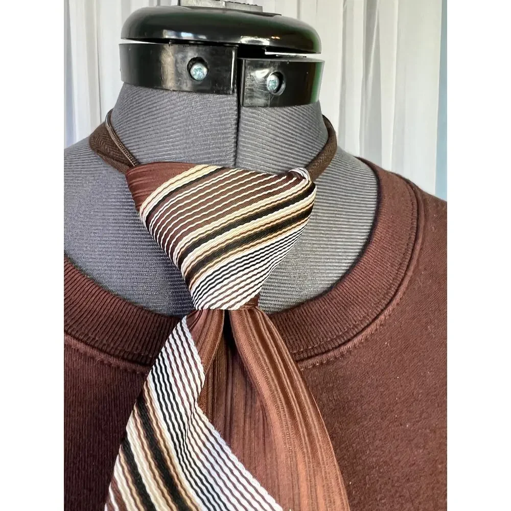Vintage zipper tie